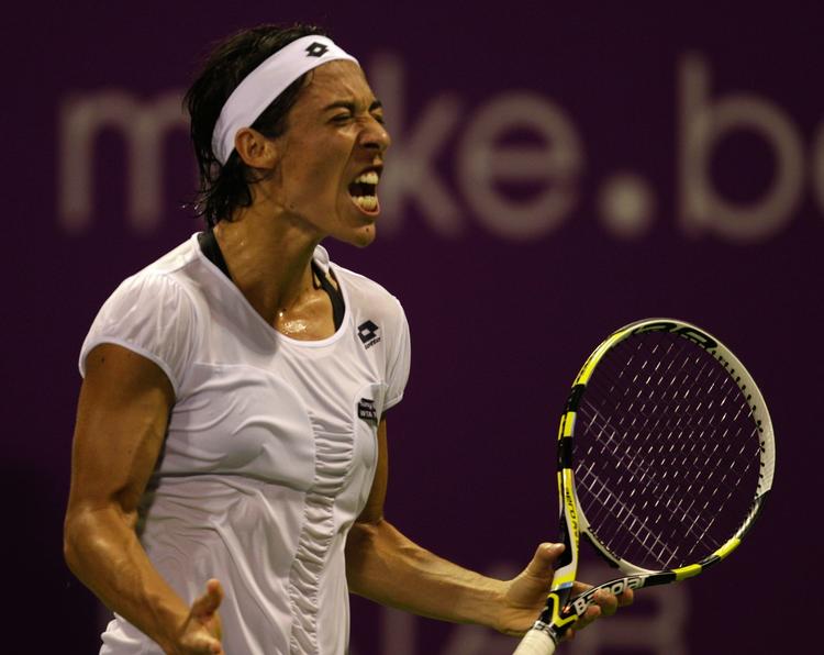 Lionessa. Francesca Schiavone kan måske sætte en stopper for Wozniackis supersæson i aften. 