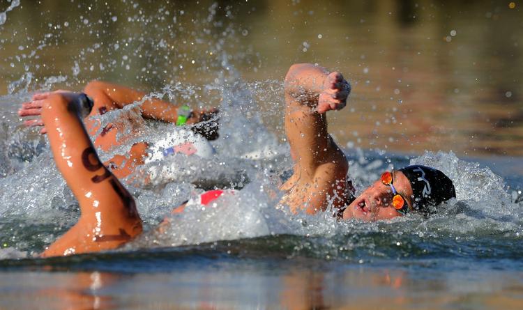 død. Francis Crippen (t.h.) vandt i 2009 bronze ved VM i Rom på distancen over 10 kilometer. Arkivfoto. 