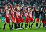 parade. Bayern München tjener årligt 164 millioner på at have et firmalogo på trøjerne. Arkivfoto. 