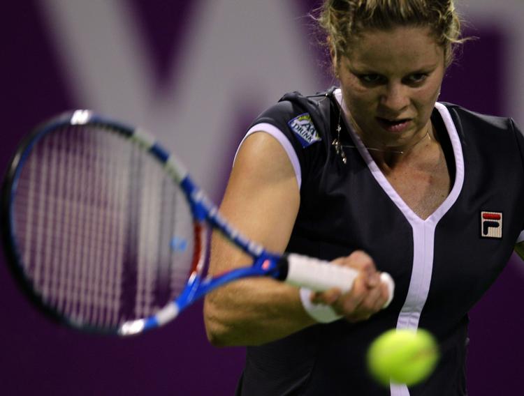 topklasse. Kim Clijsters kan med sejr over Wozniacki vinde WTA-slutspillet for tredje gang i karrieren. 