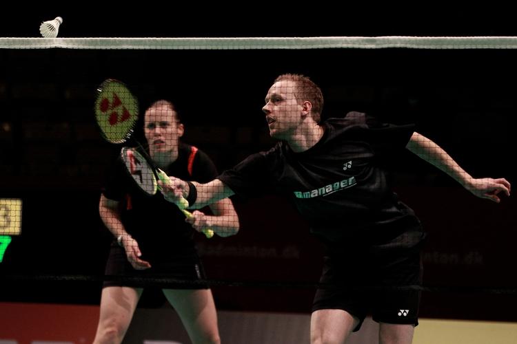 sejr. Thomas Laybourn og Kamilla Rytter  Juhl slog det overraskende stærke par fra England i finalen. Arkivfoto. 