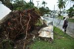 Katastrofe. Den tropiske storm Tomas ramte Barbados lørdag. Nu truer den med at sætte retning mod kolera-ramte Haiti. 
