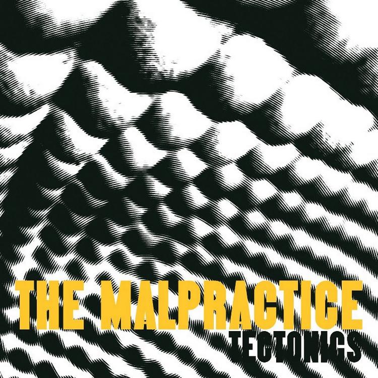 Titlen, 'Tectonics', er velvalgt for det er den konstante skurren mellem de musikalske stilarters 'plader', der giver The Malpractice sin betragtelige dynamik. Illustration: fra pladecover 