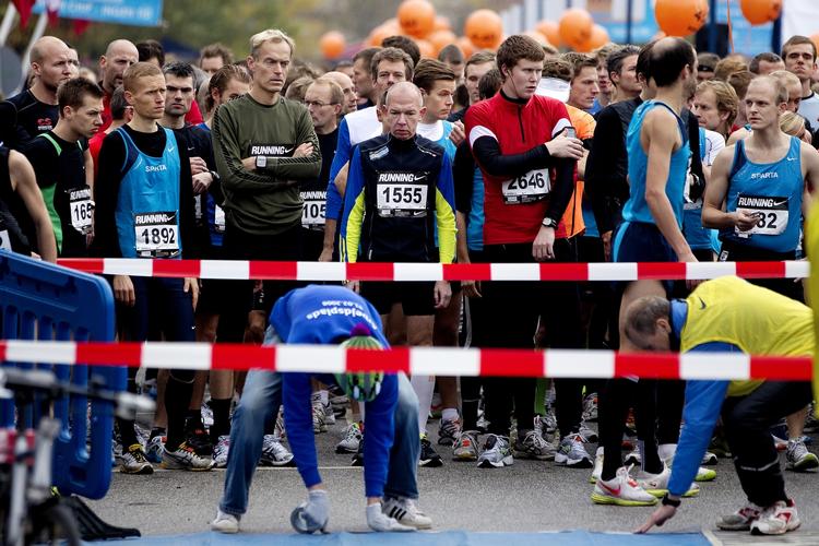 STARTHJÆLP. Maratonfolket kickstartede træningen op til Copenhagen Marathon søndag med Sparta-løb. 