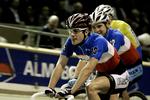 Marc Hester i aktion på velodromen i Ballerup. I denne uge har den unge dansker stor succes i Italien. 