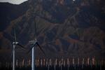Energy. Wwindmills operate at the Da Bancheng Wind Farm, about 40 km (25 miles) south of Urumqi city, in Xinjiang, China. 