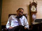 Taberen. Præsident Obama måtte på valgaftenen tage røret og ringe til valgets store vinder, John Boehner, der bliver ny flertalsleder i Repræsentanternes Hus. 