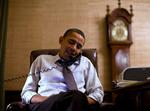 Taber. Trods nederlaget til demokraterne var der plads til et smil, da præsident Barack Obama i nat ringede til John Boehner og ønskede republikanerne tillykke. 