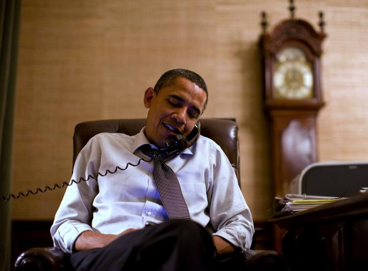Taber. Trods nederlaget til demokraterne var der plads til et smil, da præsident Barack Obama i nat ringede til John Boehner og ønskede republikanerne tillykke. 