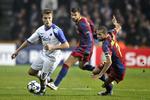 Succes. Jesper Grønkjær var en af de store FCK-spillere i 1-1-kampen mod Barcelona. 