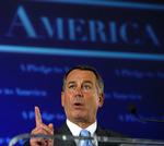 Sejrherre. Republikaneren JOhn Boehner bliver den nye flertalsleder i 'Huset', hvor han vil stå i spidsen for dramatiske nedskræringer. 