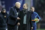 ophedet. Ståle Solbakken mente, at Pep Guardiola ikke kunne forstå en norsk spøg, da et par slutbemærkninger efter kampen i Parken udviklede sig til et skænderi. Arkivfoto. 