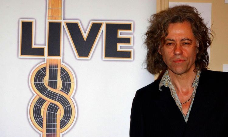 Tilfreds. Bob Geldof mener, at BBC's forkerte historie har gjort ubodelig skade, men håber, at undskyldningen betyder, at folk igen har tillid til, at de penge, der blev doneret under Band Aid og Live Aid, reelt gik til ofrene for sultkatastrofen i Ethiopien. Arkivfoto. 