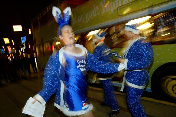 Juleøllen rammer Danmark i aften. Arkivfoto. 