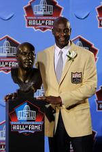 legende. Jerry Rice blev tidligere i år også valgt ind i den såkaldte Hall of Fame. Arkivfoto. 