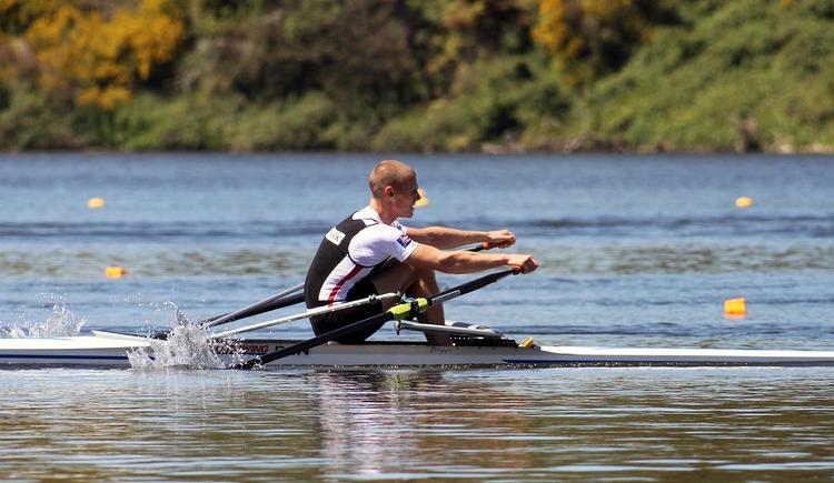 skuffet. Henrik Stephansen havde planer om at gå efter guldet, men måtte nøjes med en fjerdeplads efter et for langsomt udlæg i finalen. Foto: Dansk Forening for Rosport 