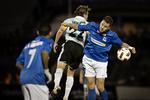 afgørende. Kim Aabech scorede kampens enlige mål, da Lyngby vandt over Sønderjyske. 