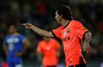 målmager. Lionel Messi kom på scoringstavlen, da Barcelona søndag slog Getafe i den bedste spanske række. 