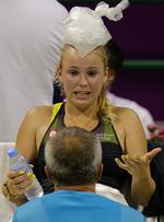 Kølig. Wozniacki er sammen med søstrene Williams og Francesca Schiavone top 20-spillernes repræsentater i Palyers Council, hvor i alt otte spillere er med. Arkivfoto. 