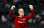 ambitioner. Jimmy Nielsen har haft stor succes i målet hos den amerikanske klub Kansas City Wizards. 