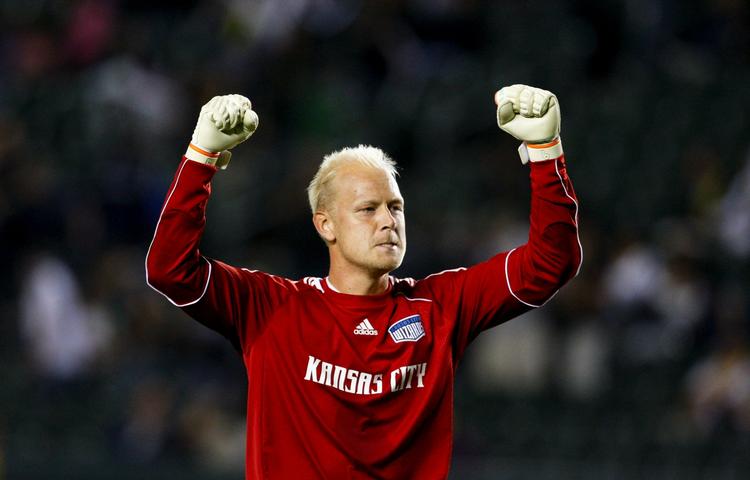 ambitioner. Jimmy Nielsen har haft stor succes i målet hos den amerikanske klub Kansas City Wizards. 