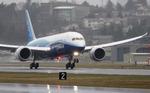 Fremtidsfly. Boeing 787 'Dreamliner' fløj første gang i december sidste år. I 2012 skal den flyve langdistancesruter med skandinaviske flypassagerer. 