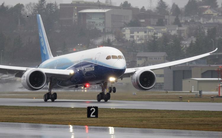 Fremtidsfly. Boeing 787 'Dreamliner' fløj første gang i december sidste år. I 2012 skal den flyve langdistancesruter med skandinaviske flypassagerer. 
