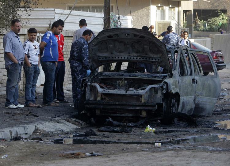 Udsat. Den kristne minoritet i Irak føler sig udsatte efter en række angreb, der har haft kristne områder som mål. Seneste angreb ramte her til morgen. 