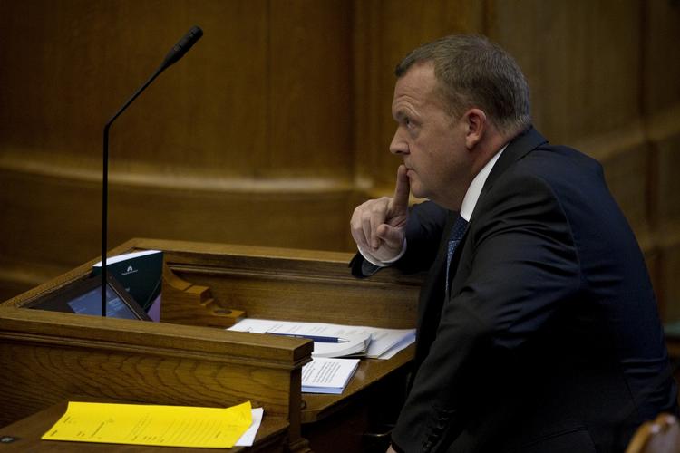 Spørgetime. Lars Løkke kritiserede under spørgetimen i Foketinget oppositionen for at klamre sig til en rapport fra rigsrevisor. 