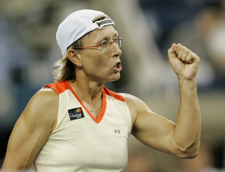 legende. 54-årige Navratilova vandt sin første grand slam-titel i Wimbledon som 21-årig  i 1978. Wozniacki fylder 21 i 2011... 