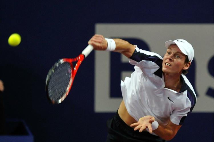 finaleklar. Tomas Berdych fra Tjekkiet var en af de seneste, der sikrede sig deltagelse i mændenes sæsonfinale, som foregår i London. 