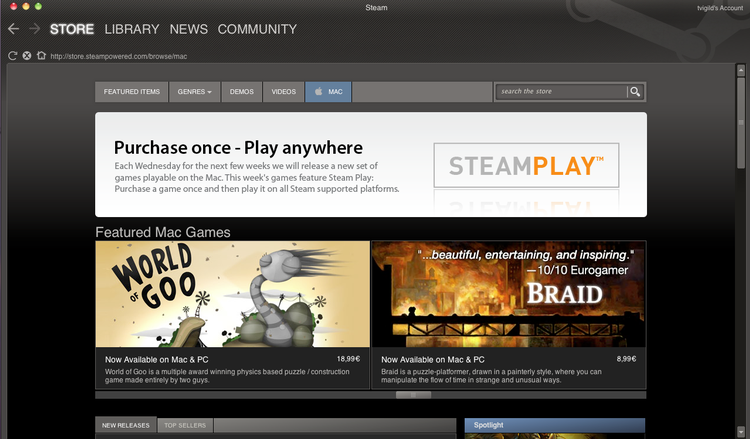 Den digitale spilbutik Steam er under angreb. Enten  Steam-funktionaliteten fjernes fra nye spil - eller også vil engelske spilbutikker ikke putte dem på hylderne. 
