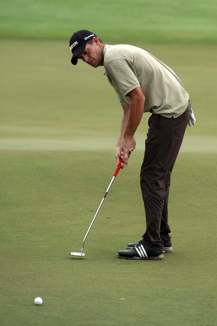 superrunde. Anders Hansen indtager den samlede 5.-plads i Singapore Open efter at have gået lørdagens runde i seks slag under par som dagens bedste. 