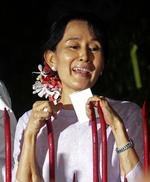APTOPIX Myanmar Suu Kyi