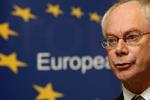 Advarsel. Hvis euroen ikke overlever, er det også slut for Den Europæiske Union, advarer Herman Van Rompuy. 