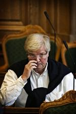 Ejvind Vesselbo i Folketingssalen
