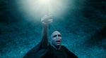 Voldemort. Det endelige opgør mellem Harry Potter og den onde Voldemort nærmer sig, men afslutningen får vi først i den ottende og sidste 'Potter'-film, der får premiere næste sommer. Pr-foto. 