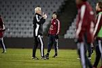 Afdansning. Aftenens kamp mod Tjekkiet bliver formentlig sidste gang i karrieren, at Martin Jørgensen tager mod ordrer fra landstræner Morten Olsen. 