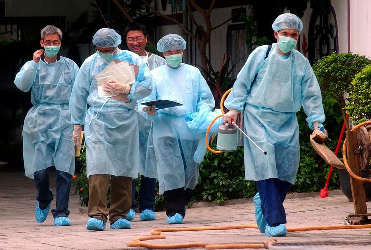 Forsigtighed. Myndighederne i Hong Kong tager særdeles alvorligt på risikoen for fugleinfluenza. Her er der fundet en smittet fugl i 2007. 