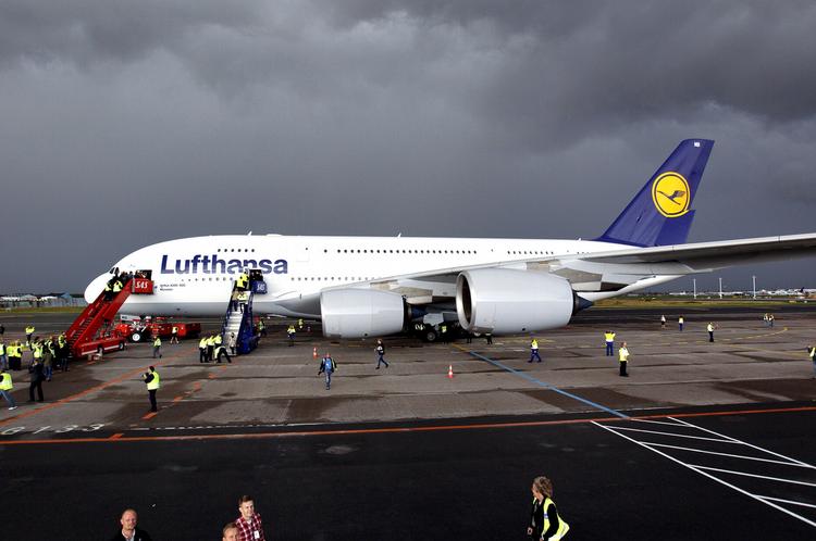 Gigantbesøg. Airbus 380 var i september i år på besøg i Københavns Lufthavn. 