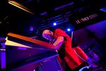 Leæther Strip giver i morgen en af sine sjældne koncerter i Danmark. Herefter spiller han på Dark Storm Festival i tyske Chemnitz, i London, i Los Angeles og i Philadelphia for et langt større publikum end herhjemme.  Foto: Ole Lauritsen 