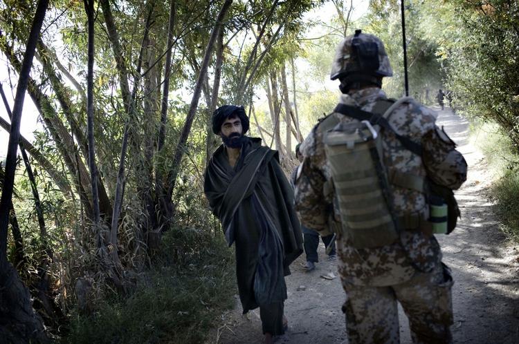 There are an increasing number of  younger soldiers among Denmark's troops in Afghanistan. Archive. 