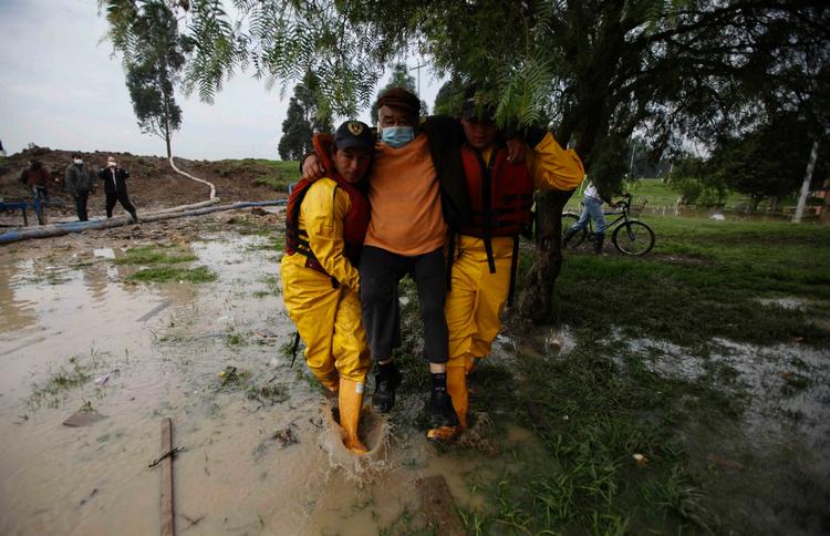 Oversvømmelser. 1,2 millioner mennesker er berørt af oversvømmelserne i Colombia. 