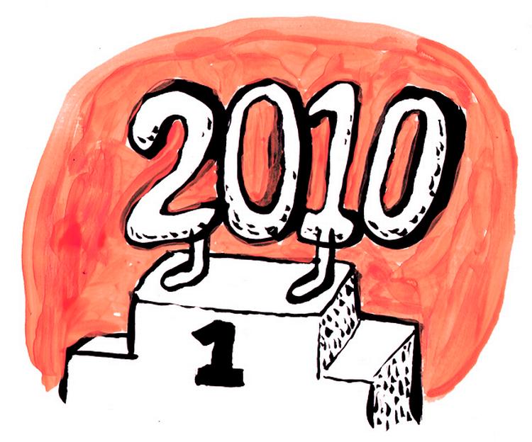 2010. Så er det til tasterne. Vi skal bruge dine indstillinger til årets afstemninger. Tegning: Philip Ytournel 