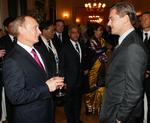 Ros. Vladimir Putin roste DiCaprio for at dukke op til konferencen i Rusland på trods af hans vanskeligheder med at nå frem. 