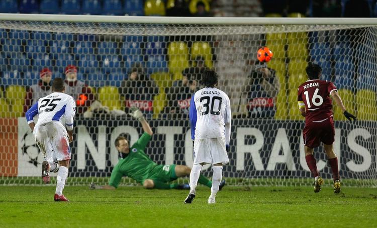 mål. Kazan scorer på straffe mod FCK. 