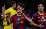 opvisning. Lionel Messi scorede efter et fantastisk opspil fra et sprudlende Barcelona-angreb. 