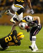 APTOPIX Patriots Steelers Football