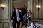 Seminar. Lars Løkke Rasmussen og Lene Espersen ved regeringens sommerseminar sidste år. I dag mødes de til et nyt regeringsseminar. 