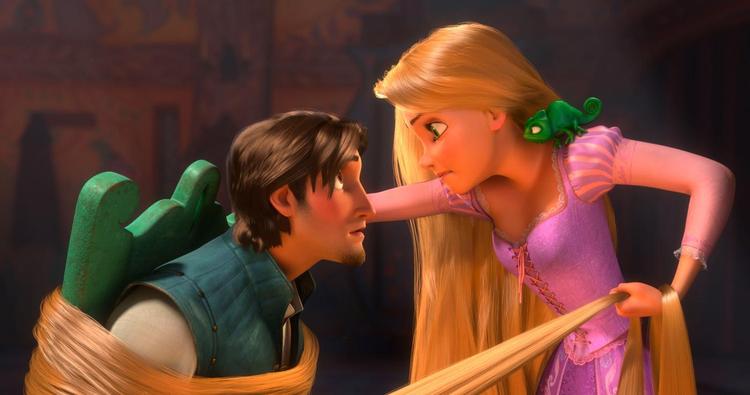 Fanget. Animationsfilmen 'Tangled' er en disneyficeret genfortælling af Grimm-eventyret om Rapunzel. Filmen har netop haft premiere i USA. 
